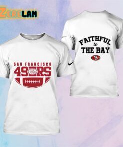 49ers Faithfull to The Bay Playoff Hoodie 1