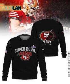 49ers Super Bowl LVIII Champions Hoodie 3