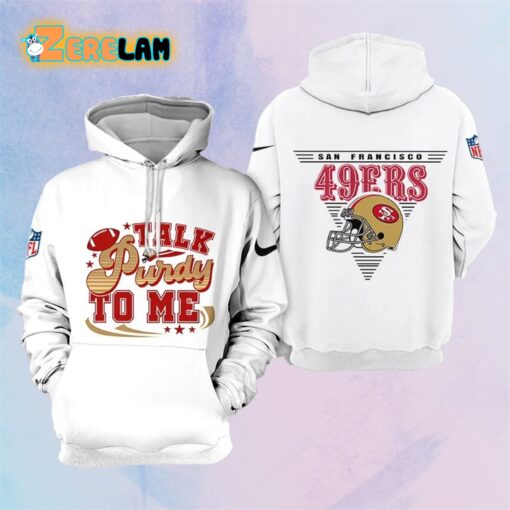 49ers Talk Purdy To Me Hoodie