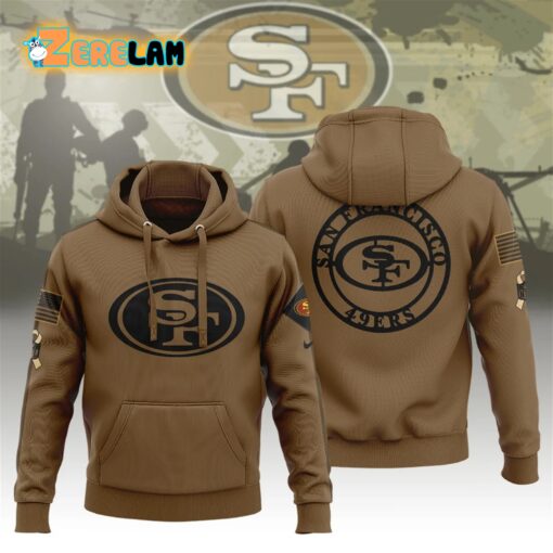 49ers Veterans Day Hoodie