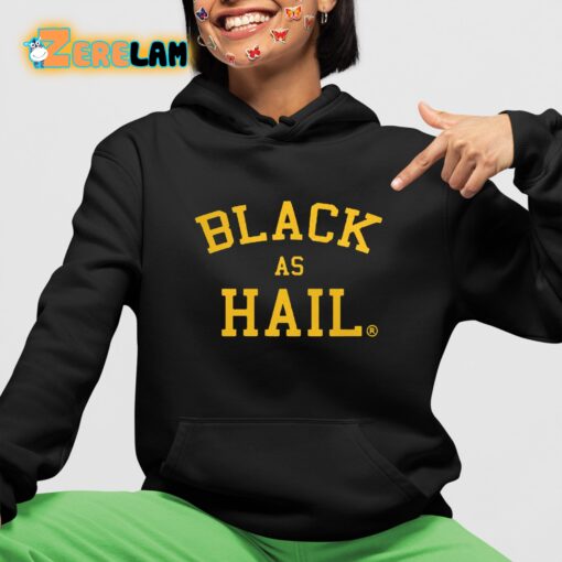 Adult S Black As Hail Sweatshirt