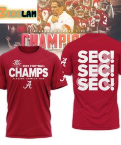 Alabama 2023 Football Champs Sec Sec Sec Hoodie 1