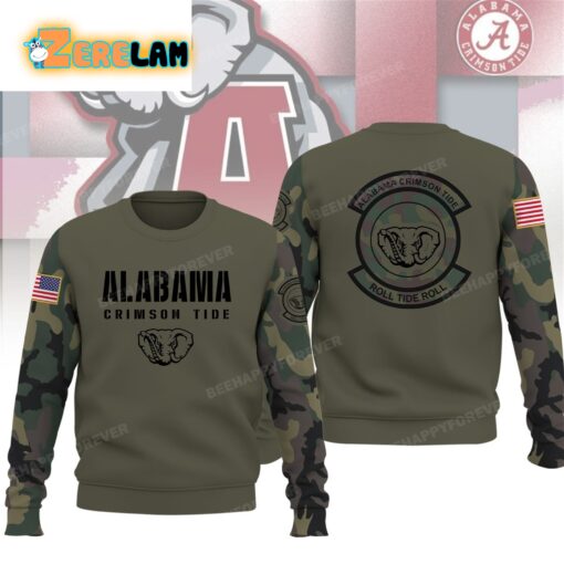 Alabama Roll Tide Roll Veteran Shirt