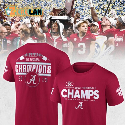 Alabama Sec Football Champions 2023 Shirt