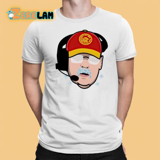 Coach Andy Reid Frozen Mustache Shirt