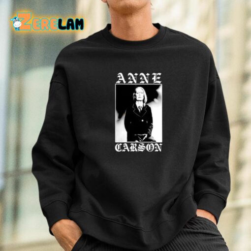 Anne Carson Photo Shirt