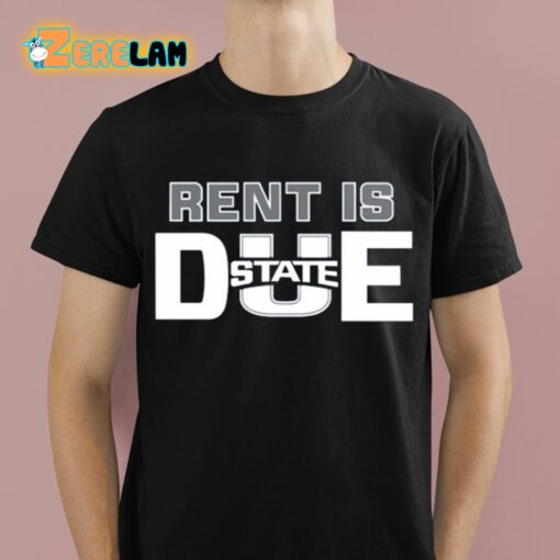 Arizona Aggie Rent Is Due State Shirt
