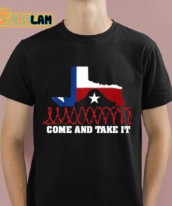 Attorney General Ken Paxton Come And Take It Razor Wire Texas Shirt 1 1