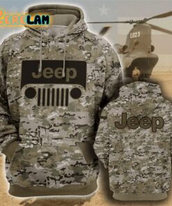 Awesome Jeep Camo Army Hoodie