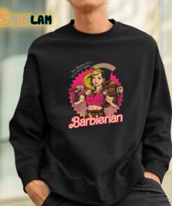Barbierian This Barbie Likes Beer And Fights Shirt 3 1