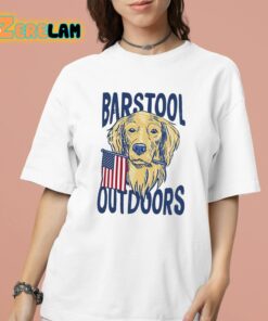 Barstool Outdoors Dog Usa Shirt