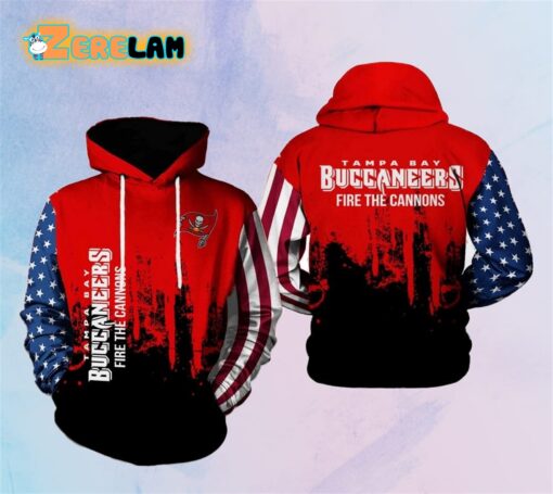 Bay Buccaneers Fire The Cannons 3D Hoodie