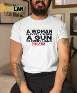 Benny Johnson A Woman In Every Kitchen A Gun In Every Hand Sean Strickland 2024 Shirt 8 1