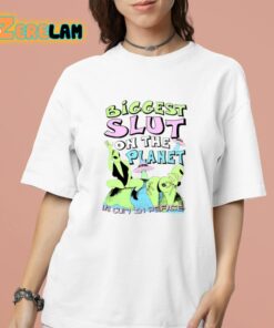 Biggest Slut On The Planet We Cum In Peace Shirt 16 1