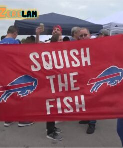 Bills Squish The Fish Flag