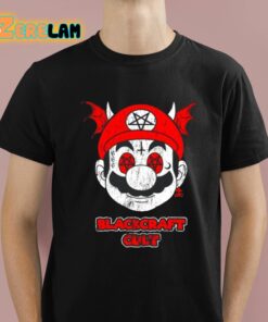 Blackcraft Its A Me Satan Mario Shirt 1 1