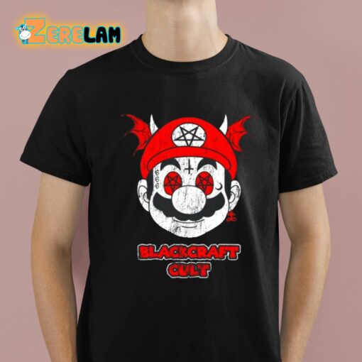 Blackcraft It’s A Me Satan Mario Shirt