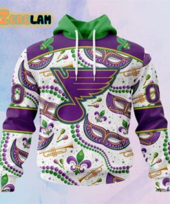 Blues Special Mardi Gras Hoodie