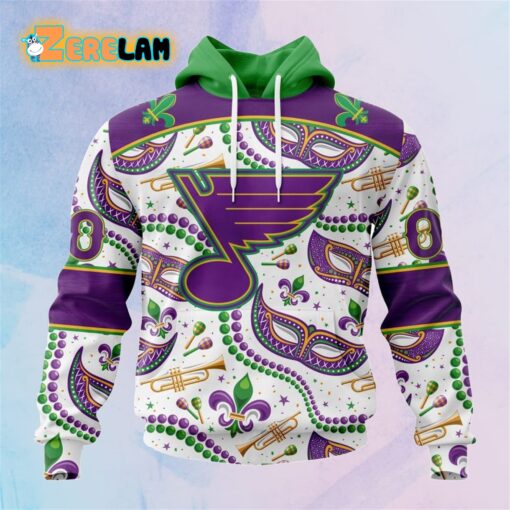 Blues Special Mardi Gras Hoodie