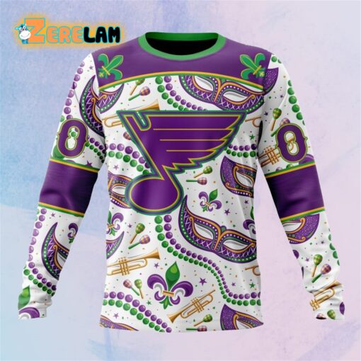 Blues Special Mardi Gras Hoodie