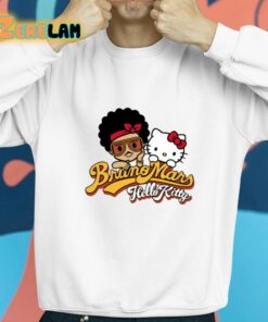 Bruno Mars X Hello Kitty Shirt 8 1