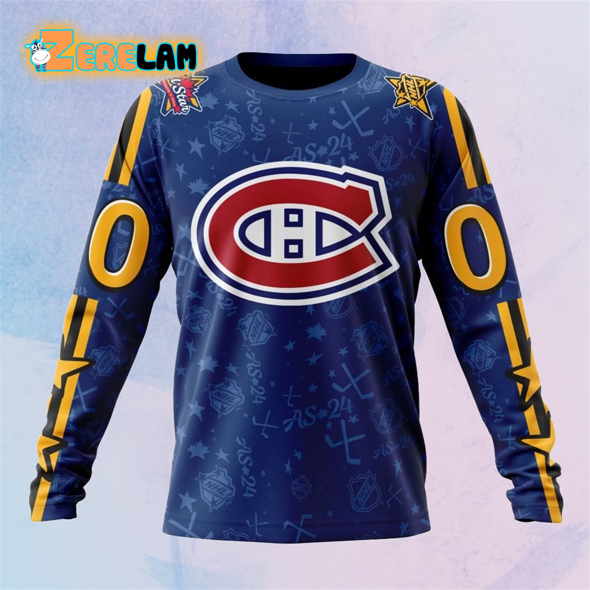 Canadiens Special 2024 All Star Game Shirt Zerelam   Canadiens Special 2024 All Star Game Shirt 2 