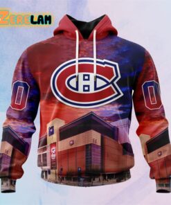 Canadiens With Bell Centre Hoodie 1