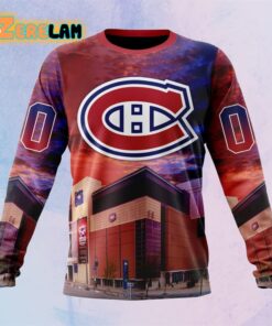 Canadiens With Bell Centre Hoodie 2