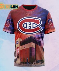 Canadiens With Bell Centre Hoodie 3