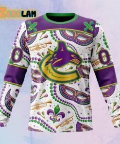 Canucks Special Mardi Gras Shirt 3