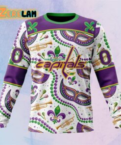 Capitals Special Mardi Gras Shirt 2