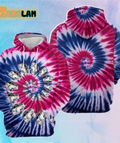 Caravan Tie Dye 3D Hoodie