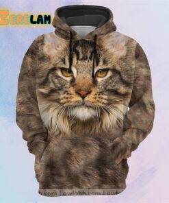 Maine Coon Cat Hoodie for Cat Lovers