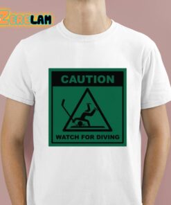 Caution Watch For Diving Shirt