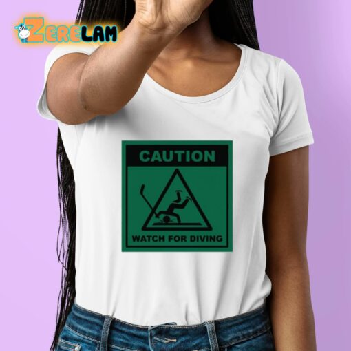 Caution Watch For Diving Shirt