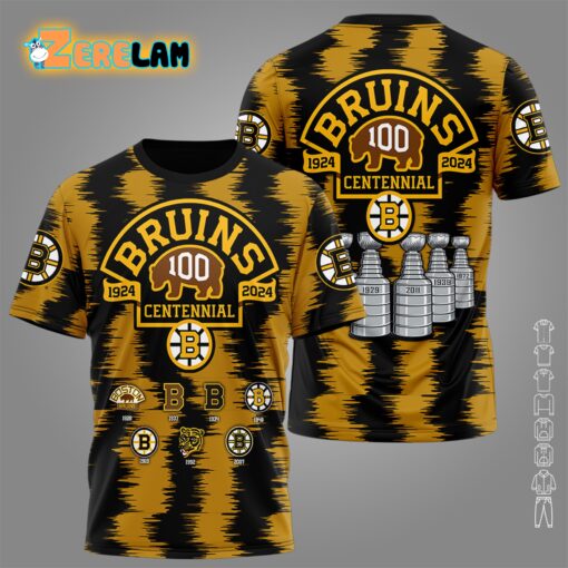 Celebrating 100 Years Of Boston Bruins Hoodie