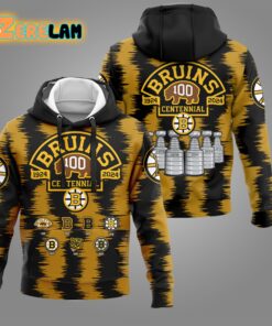 Celebrating 100 Years Of Boston Bruins Hoodie 2