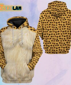 Cheetah Cosplay Custom Hoodie