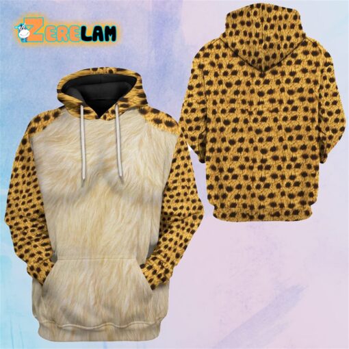 Cheetah Cosplay Custom Hoodie