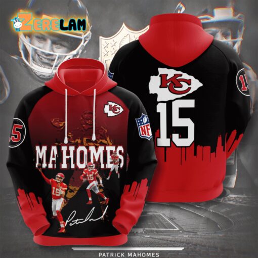 Chiefs 15 Patrick Mahomes Hoodie