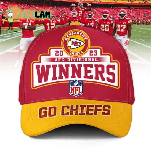 Chiefs 2023 AFC Divisional Winners Go Chiefs Hat