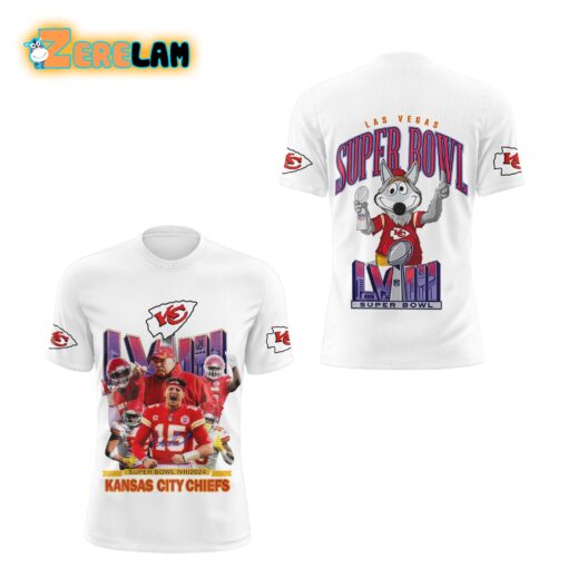 Chiefs Las Vegas Super Bowl LVIII 2024 Shirt