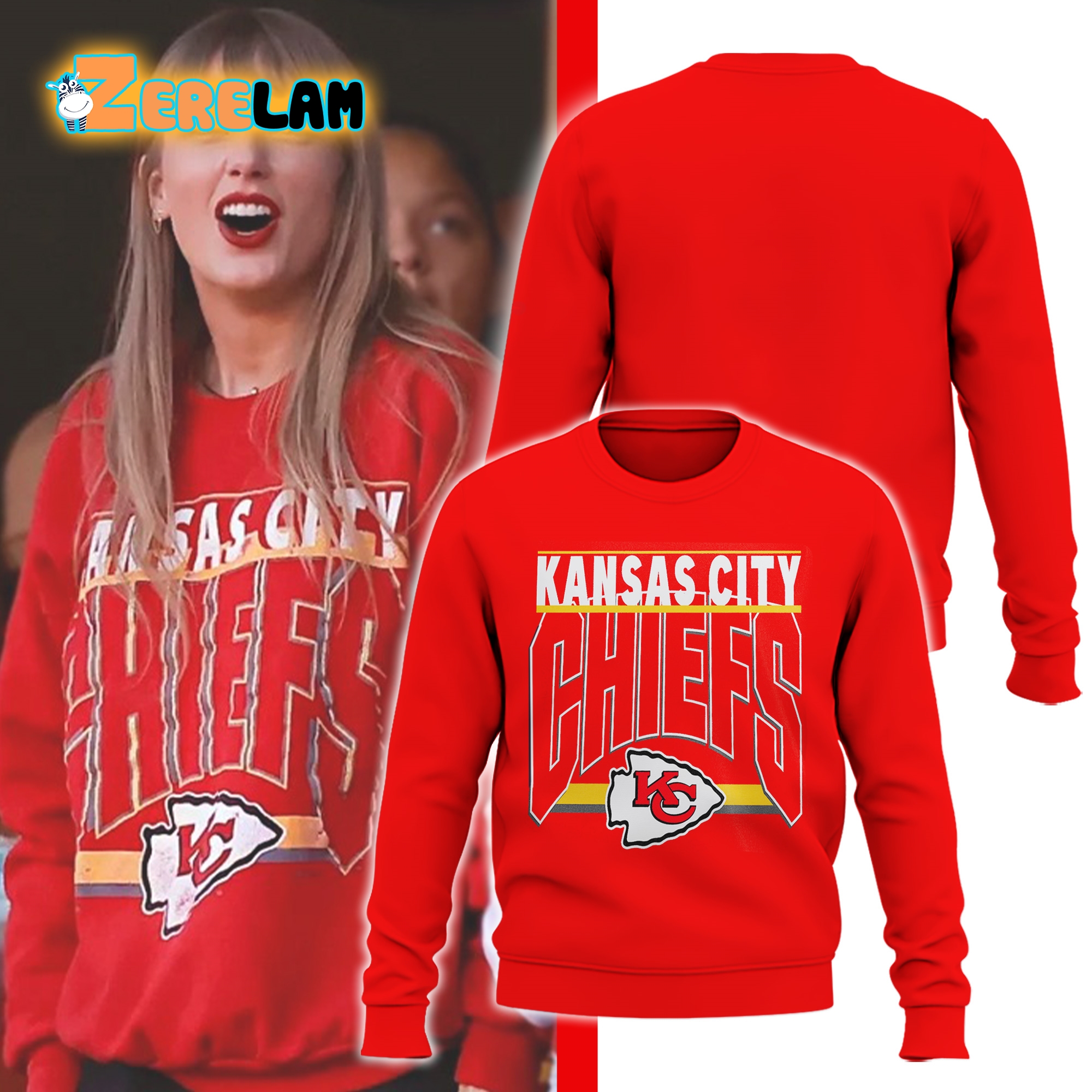 Kansas City Shirt Chiefs Sweatshirt Kc Chiefs Hoodie Taylor Unisex