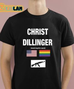 Christ Dillinger Shadow Wizard Negative Based Shirt