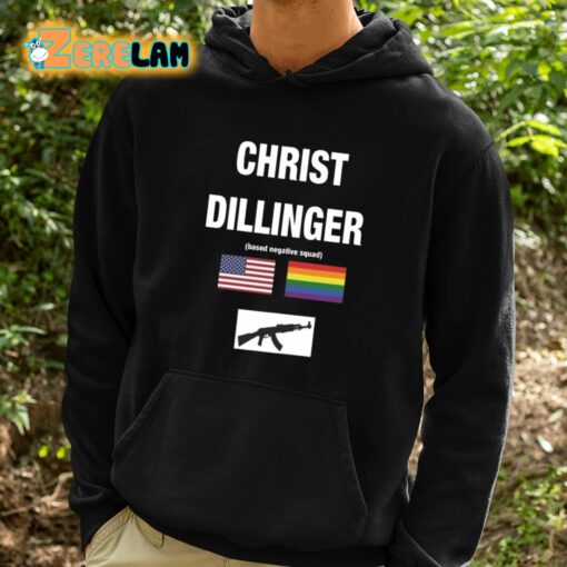 Christ Dillinger Shadow Wizard Negative Based Shirt