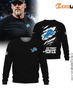 Coach Dan Campbell Lions Hoodie 3