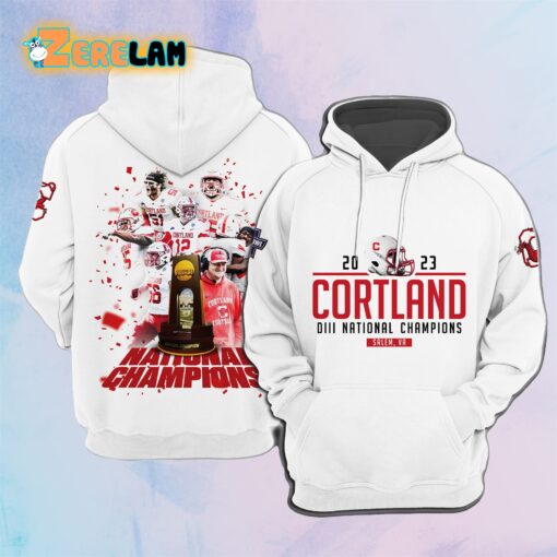 Cortland Football National Champions 2023 Hoodie