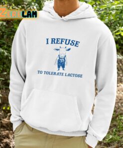 Cow Meme I Refuse To Tolerate Lactose Shirt 9 1