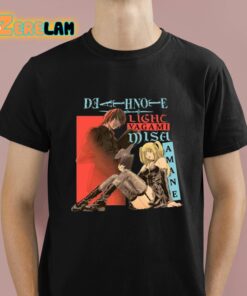 Death Note Light Yagami Misa Amane Shirt