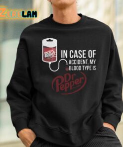 Der Pepper In Case Of Accident My Blood Type Is Shirt 3 1